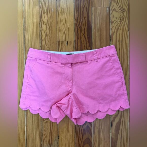 J Crew Scalloped Shorts - Picture 1 of 6